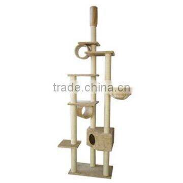 Deluxe Cat Tree Tower Condo Scratcher Furniture Kitten House