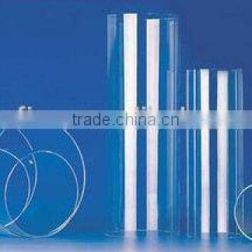 clear hollow transparent acrylic tube