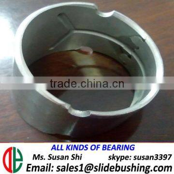 Bi Metal Bush With Flange SAE1010 SAE 792 Bimetal Bronze Bushing SWPB Bimetallic Bearing (steel+cooper+teflon) BPW Bimetal Bush photo-5