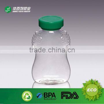 food safe unique butterfly shaped empty PET clear plastic candy bottle