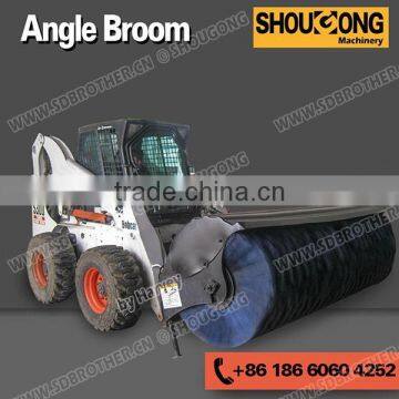 Angle Broom for Skid Steer Loader, Tractor, Backhoe Loader, Wheel Loader photo-2