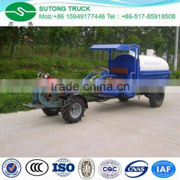 4 Tyres 2CBM Biogas Lurry Suction Trator photo-5