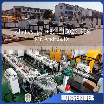 Twin Screw Plastic Extruder Manufacturer/Single screw extrusion machine