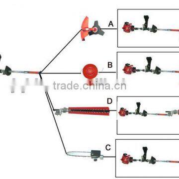 2014 hot sale cheap gardon tools of high quality gasoline multifunctional long pole chain saw