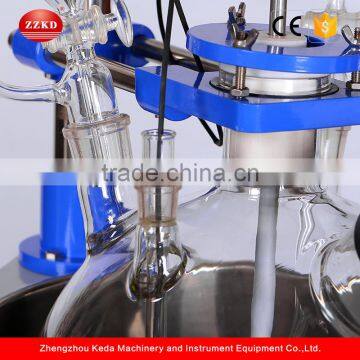 KEDA 50L Laboratory Glass Reactor With Round Glass Tank photo-2