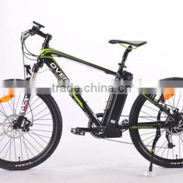 6061 aluminium alloy frame 26" Intelligent Brushless mountain electric bike/250W lithium battery mountain bicycle (TK-TDE05Z)