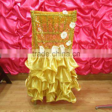 2014 Gold Chair Covers for Weddings photo-2