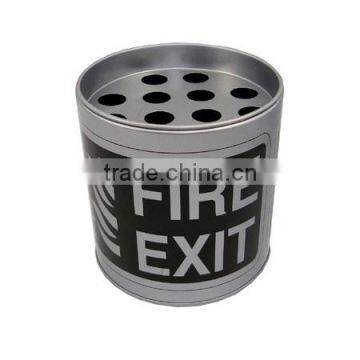 Hollow Lid Ashtray Tin Box, Tin Can,Ashtray Tin Box,