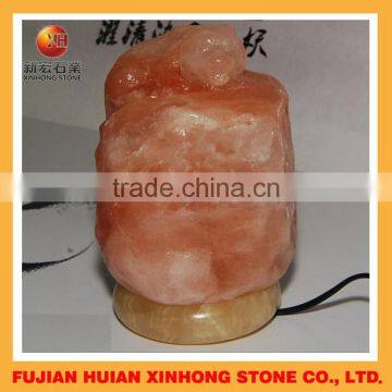 Himalayan Rock Floor Salt Crystal Lamp for Home photo-6