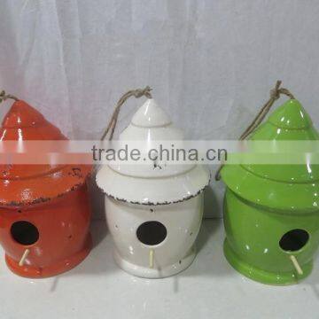 High quality ceramic round bird cage