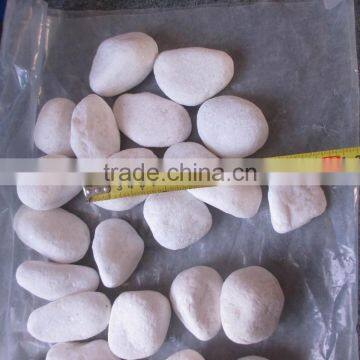 Snow White Pebble Stone for Garden photo-2