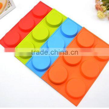 Round 6 Cavity Silicone Mold,silicone Cake Mold photo-4