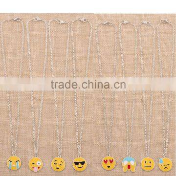 2016 Wholesale Handmake Fashion Stainless Steel Pendant Emoji Necklace Jewelry Manufacturer China photo-6