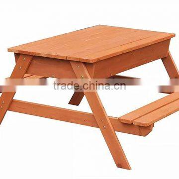 Large Outdoor Wooden Sandpit With Lid photo-3