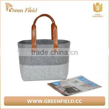 High Quality Felt Fabric Shopping Bag photo-3