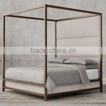 2017 Trade Assurance Popularly Home Room Used Indoor modern wood modern teak bed furniture