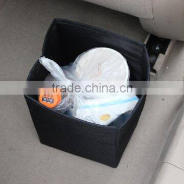 SIMETU Wastebasket Black Garbage Can Trash Bag photo-4