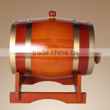 Hot Sale Low Moq Solid Oak Packing Wine Barrel photo-5