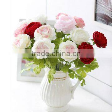SJNP0663 Factory Price Wholesale Peony, Artificial Peony Flowers photo-2