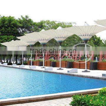 Derong patent DIA 3.5M ornamental pool parasols umbrellas as market umbrella DR-6122