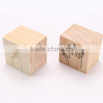 Jumbo Gesture Wooden Stamp photo-4