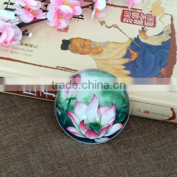 Jingyage 50mm diameter crystal half ball paperweight gifts