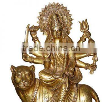 Indoor Fengshui Decoration Metal Crafts Bronze Indian God Statue for Sale photo-3