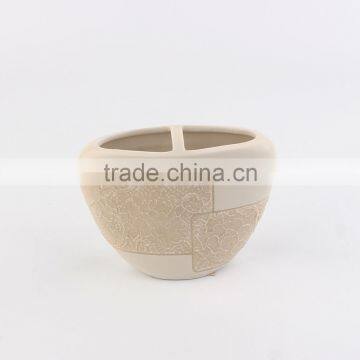 Cream-colored Elegant Hand-painted Ceramic Bathroom Accessories Home Decoration photo-6