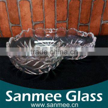 China Manufacture Cheap Wholesale Cheap Clear Glass Salad Plates photo-2