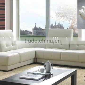 Bisini Genuine Leather Hotel Corner Sofa Set BG90489