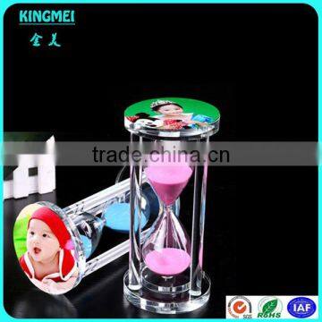 KM-CP02 Hot Sale Pop Acrylic Sand Timer Hourglass photo-4