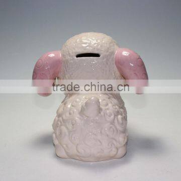 Painting Gift Ceramic Sheep Money Bank BDL015 photo-2
