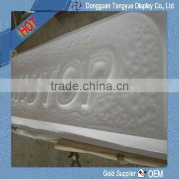 Thick Plastic Vacuum Forming 3D Stereo Brand Advertising Display photo-2