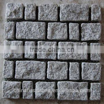 HZG-25B-T Grey Granite Paving Mosaic
