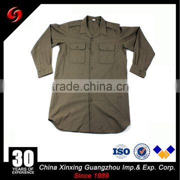 dark grey wholesale bdu CVC 70/30 210 GSM military uniform