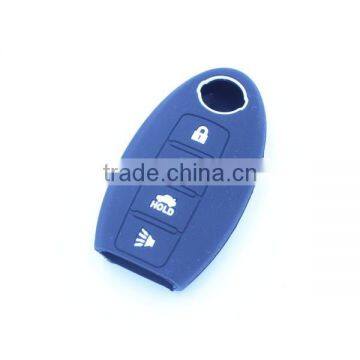 Silicone car key coevr,4 Buttons Remote Key Fob Case Silicone Cover for Altima Murano