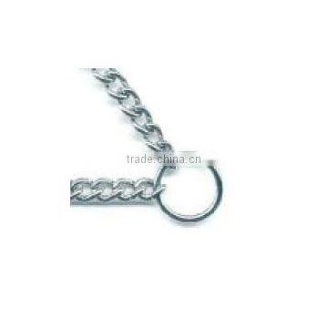 Dog Collar Neck Choke Chain And Metal Chain Pet Collar , Wholesale Strong Durable Fashion Dog Collar Choke Chains photo-4