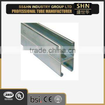 double sided unistrut c channel of steel channel suppliers