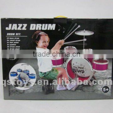 5pcs Musical Jazz drum kit toy with chair QS110506019