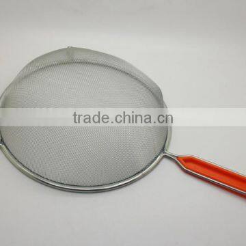 Kitchen Accessories Stainless Steel Cooking Splatter Screen With Plastic Handle for Splatter Cuard Fits photo-4