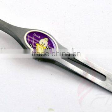 3.75" High Quality Slanted Tip Eyebrow Tweezers