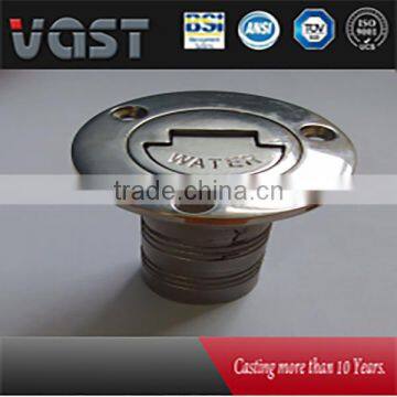 Boat Water Key; Stainless Steel Deck Filler photo-2