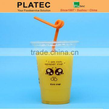 Hot Sale Disposable Plastic Cup,Juice Cup,Drinking Cup With Lid