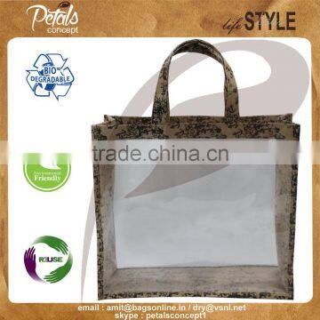 Promotional Tote - See Through Tote - PVC Tote - Jute Tote From India photo-4