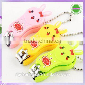 Stainless Steel Baby Nail Clipper With Cartoon Animal Silicone Case photo-6