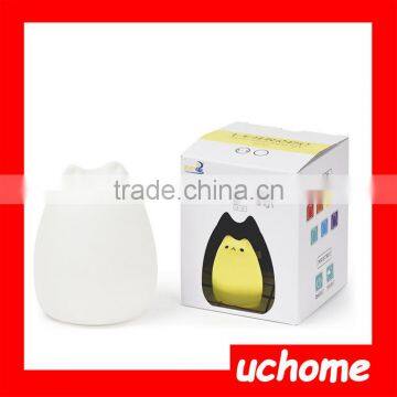 UCHOME Portable Silicone LED Colorful Baby Night Light photo-6
