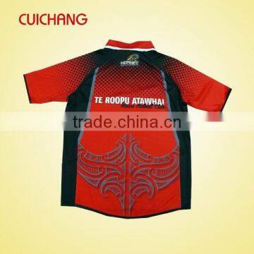 Wholesale Polyester Heat Transfer Custom Design, Rugby Shirt, Springbok Rugby Jersey photo-2