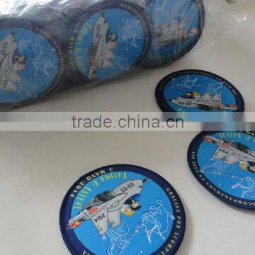 high quality nice print uniform shoulder patch