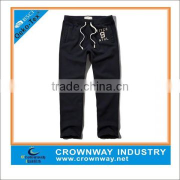 100% cotton mens baggy jogger sweatpants