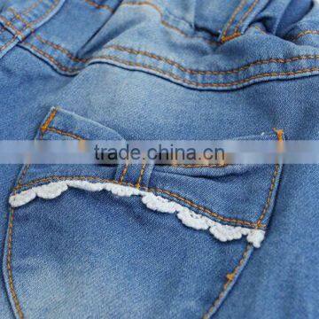 2017 Wholesale Girls Jeans Back Pocket Embroidery Designs photo-3